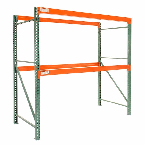 Pallet Rack Upright Frame, 24D x 96H